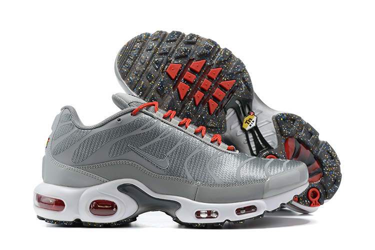 2021 New Nike Air Max Plus Silver Grey